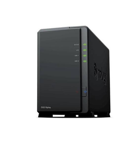  DS218PLAY NAS SYNOLOGY DS218PLAY X 2HD SATA2WITHOUT DISCSQUAD CORE 1.4GHZ