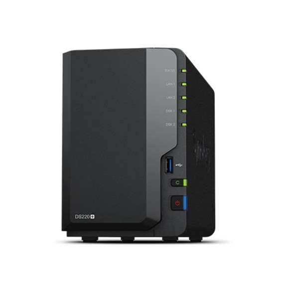  DS220+ NAS SYNOLOGY DS220+ X 2HD 3.5"/2.5" SATA2/3NO HDDUAL CORE 2.0GHZ-