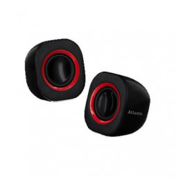  P003-C03-B CASSE 440W ATLANTIS P003-C03-B NERE MINI PER PC E PORTATIL