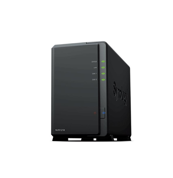  NVR1218 NVR IP 12 CANALI SYNOLOGY NVR1218 - 2 UNIT- CPU DUAL CORE 1.0GHZ