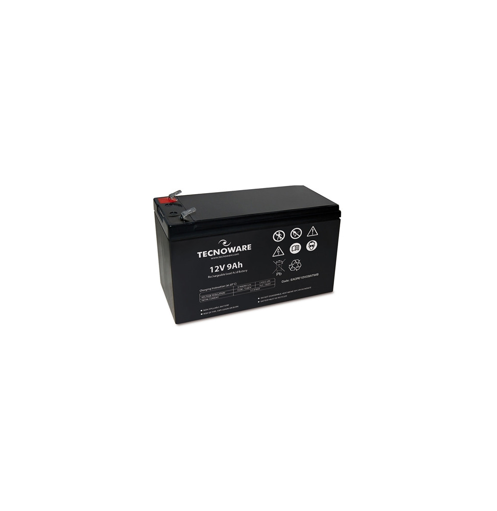  42.5331 BATTERIE X UPS/ANTIFURTI/ETC. 12V  9.0AH TECNOWARE - EACPE12V09A