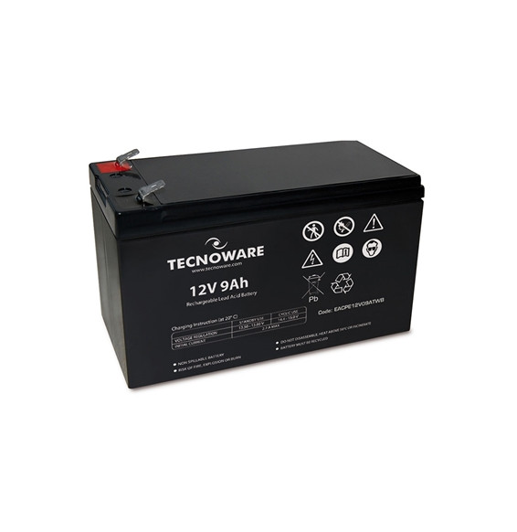  42.5331 BATTERIA X UPS/ANTIFURTI/ETC. 12V  9.0AH TECNOWARE - EACPE12V09A