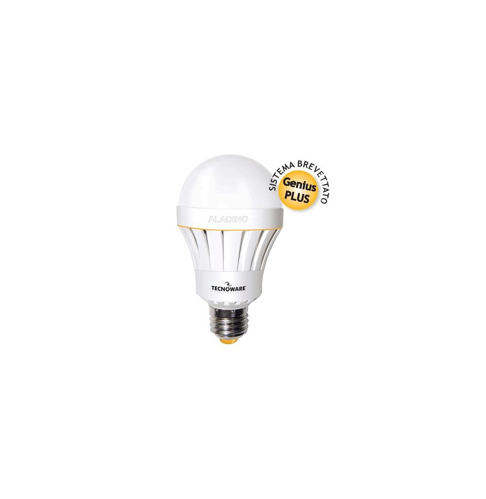  98.101 LAMPADA A LED CON BATTERIA TECNOWARE ALADINO FLED17320 E27 GLOBO