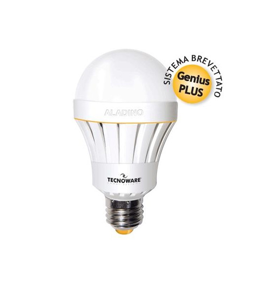  98.101 LAMPADA A LED CON BATTERIA TECNOWARE ALADINO FLED17320 E27 GLOBO