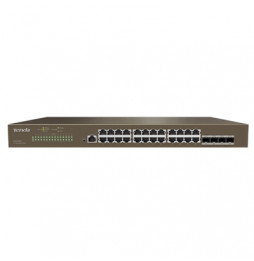  TEG5328F SWITCH 24P LAN GIGABIT  +4P SFP BASE-X 1000  TENDA TEG5328F 