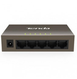  TEF1005D SWITCH 5P LAN 10/100M TENDA TEF1005D  DESKTOP - METALLO  - G