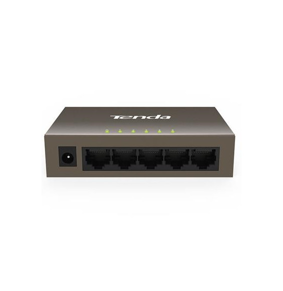  TEF1005D SWITCH 5P LAN 10/100M TENDA TEF1005D  DESKTOP - METALLO  - GARA