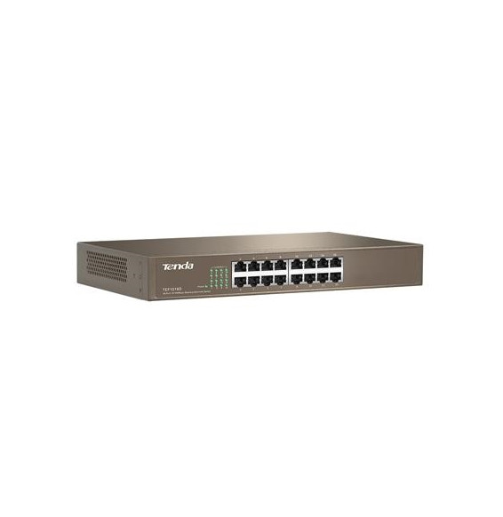  TEF1016D SWITCH 16P LAN 10/100M TENDA TEF1016D  DESKTOP - METALLO  - 