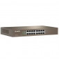  TEF1016D SWITCH 16P LAN 10/100M TENDA TEF1016D  DESKTOP - METALLO  - 