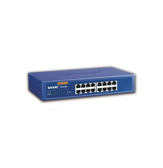  TEG1016D SWITCH 16P LAN GIGABIT RACK TENDA TEG1016D METALLO - SUPP.AUTOP