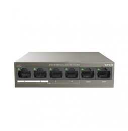  TEF1106P-4-63W SWITCH 6P LAN 10/100M TENDA TEF1106P-4-63W DESKTOP  4P P