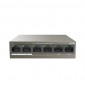  TEF1106P-4-63W SWITCH 6P LAN 10/100M TENDA TEF1106P-4-63W DESKTOP  4P PO