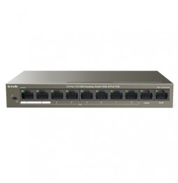  TEF1110P-8-63W SWITCH 8P LAN 10/100M POE TENDA TEF1110P-8-63W 2P GIGABIT