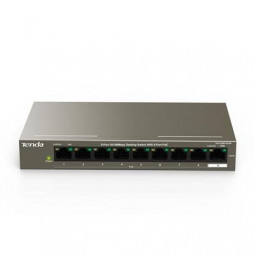  TEF1109P-8-63W SWITCH 9P LAN 10/100M TENDA TEF1109P-8-63W DESKTOP -8P PO