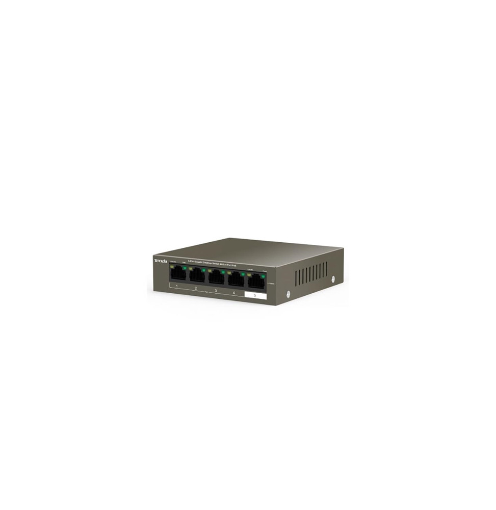  TEG1105P-4-63W SWITCH 5P LAN GIGABIT TENDA TEG1105P-4-63W POE-METALLO