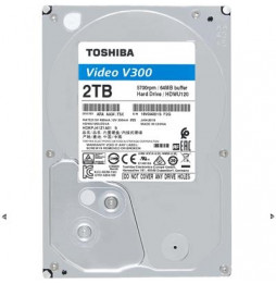  34.0361 HARD DISK SATA3 3.5" 2000GB(2TB) TOSHIBA V300 HDWU120UZSVA 64MB 