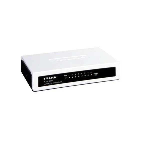  TL-SF1008D SWITCH 8P LAN 10/100M TP-LINK TL-SF1008D DESKTOP -GARANZIA 3 