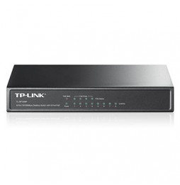  TL-SF1008P SWITCH 8P LAN 10/100M POE TP-LINK TL-SF1008P DESKTOP 4P POE-G