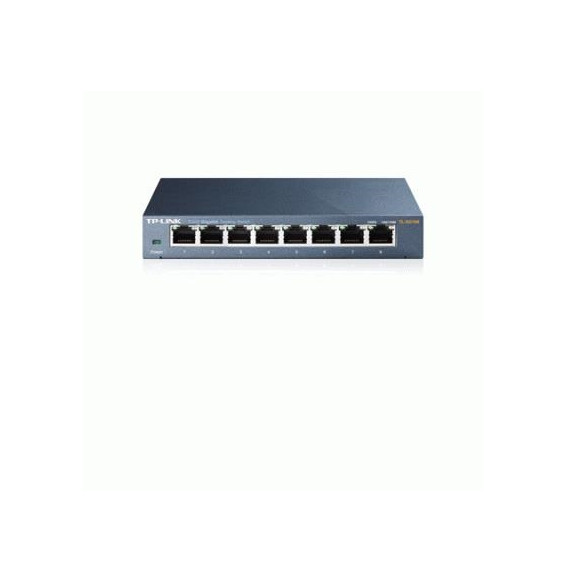  TL-SG108 SWITCH 8P LAN GIGABIT TP-LINK TL-SG108 METAL SUPPORTS GMP SNOOP