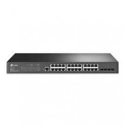  TL-SG3428 SWITCH 24P LAN GIGABIT + 4 SLOT SFP  TP-LINK TL-SG3428 L2+ 