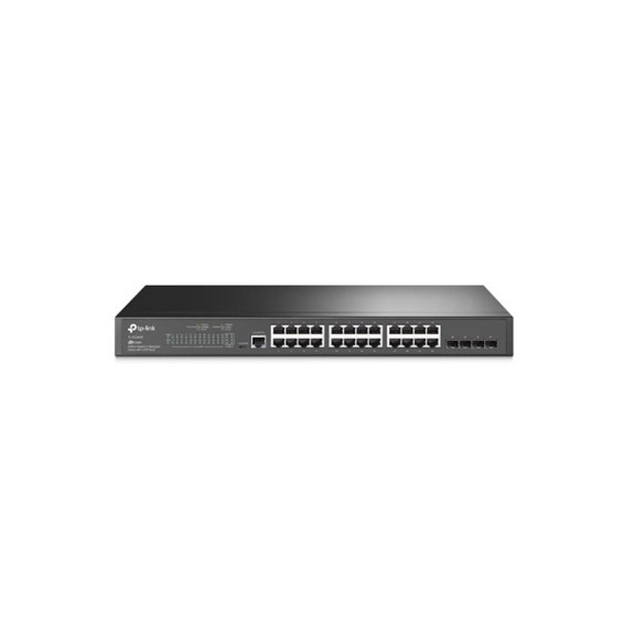  TL-SG3428 SWITCH 24P LAN GIGABIT + 4 SLOT SFP  TP-LINK TL-SG3428 L2+ 