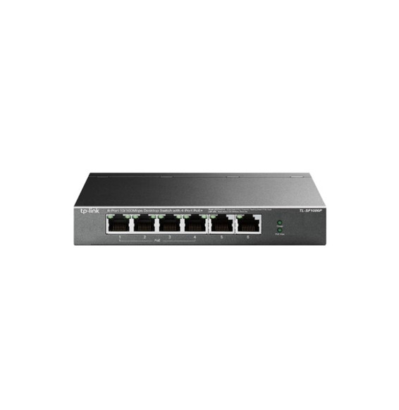  TL-SF1006P SWITCH 6P LAN 10/100M TP-LINK TL-SF1006P DESKTOP 4P POE+ FAST