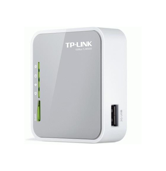  TL-MR3020 WIRELESS N ROUTER 3G PORTATILE TP-LINK TL-MR3020 150M 802.11NG