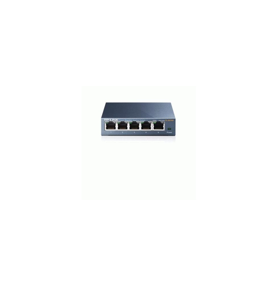  TL-SG105 SWITCH 5P LAN GIGABIT TP-LINK TL-SG105 METAL SUPPORTS GMP SNOOP