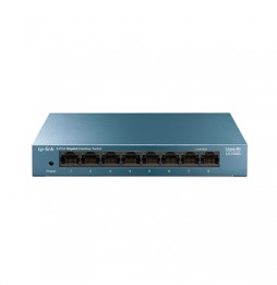  LS108G SWITCH 8P LAN GIGABIT TP-LINK LS108G STEEL CASE - GARANZIA 3 