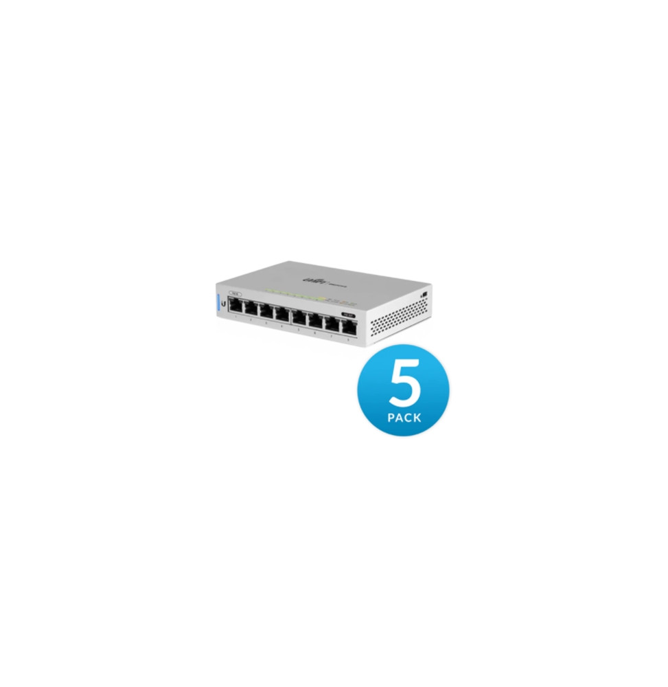  US-8-5-EU SWITCH 8P LAN GIGABIT UBIQUITI UNIFI US-8-5  1P POE PASSTHROU