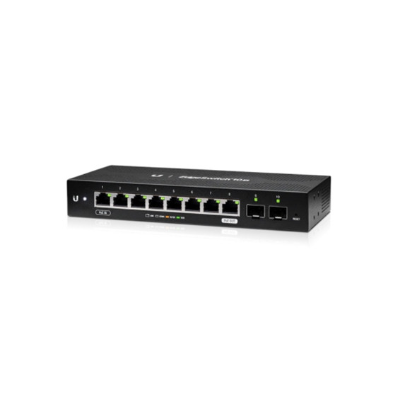  ES-10X-EU SWITCH 8P LAN GIGABIT UBIQUITI LMA EDGEMAX ES-10X 2X SFP- POE 