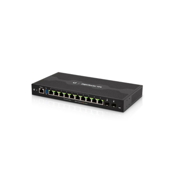  ER-12P-EU EDGE ROUTER UBIQUITI ER-12P  12P GIGA CON POE 24