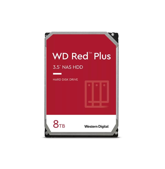  34.0076R HARD DISK SATA3 3.5" X NAS 8000GB(8TB) WD80EFBX WD RED PLUS 256