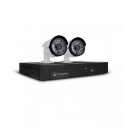  A11-NVR08-KIT KIT IP VIDEO SURVEILLANCE ATLANTIS A11-NVR08-KIT 8 CANALI+2