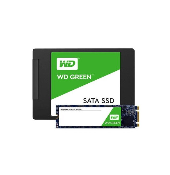  WDS240G2G0A SSD-SOLID STATE DISK 2.5"  240GB SATA3 WD GREEN WDS240G2G0A 