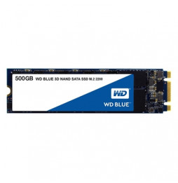  34.5550 SSD-SOLID STATE DISK M.2(2280)  500GB SATA3 WD BLUE WDS500G2B0B 