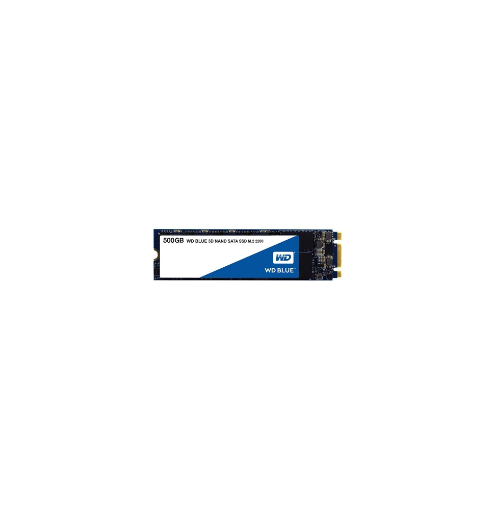  34.5550 SSD-SOLID STATE DISK M.2(2280)  500GB SATA3 WD BLUE WDS500G2B0B 