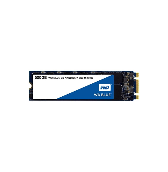  34.5550 SSD-SOLID STATE DISK M.2(2280)  500GB SATA3 WD BLUE WDS500G2B0B 