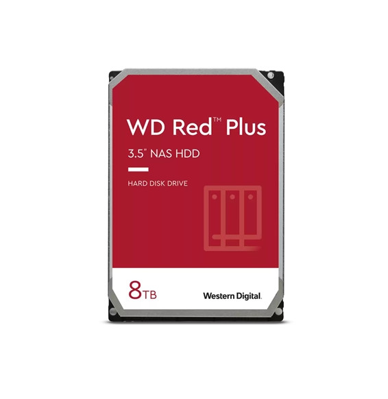  WD80EFZZ HARD DISK SATA3 3.5" X NAS 8000GB(8TB) WD80EFZZ WD RED PLUS 