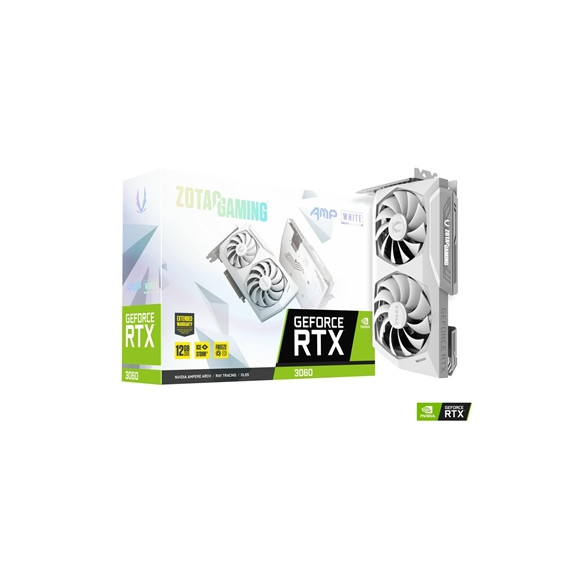  ZT-A30600F-10P SVGA ZOTAC ZT-A30600F-10P RTX 3060 AMP WHITE ED. NVIDIA 1