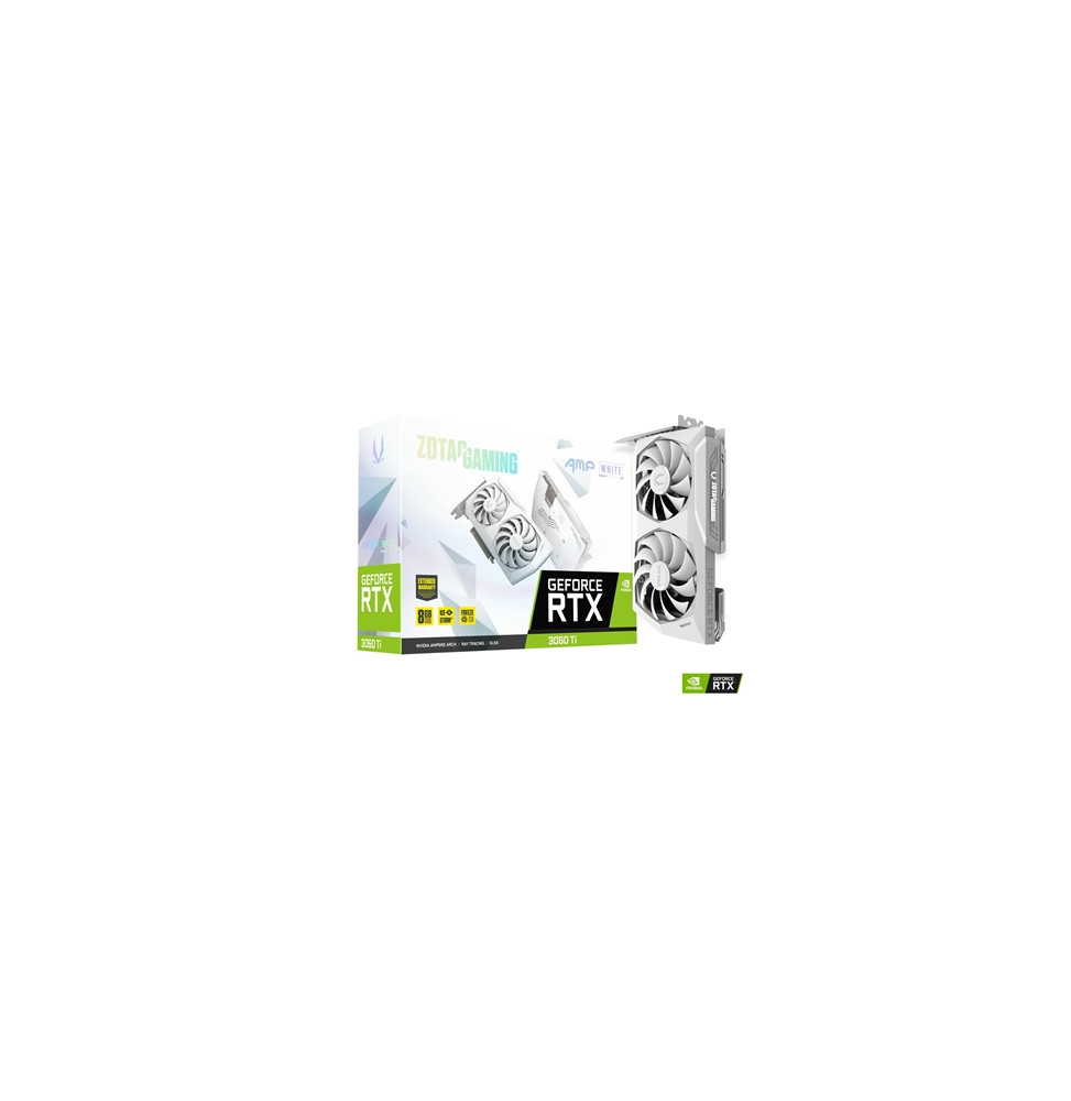  ZT-A30610F-10PLHR SVGA ZOTAC ZT-A30610F-10PLHR RTX 3060 TI AMP WHITE ED.