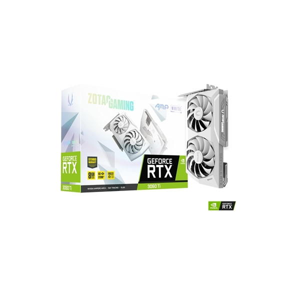  ZT-A30610F-10PLHR SVGA ZOTAC ZT-A30610F-10PLHR RTX 3060 TI AMP WHITE ED.