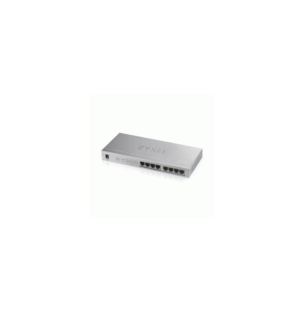  GS1008HP-EU0101F SWITCH 8P LAN GIGABIT ZYXEL  GS1008HP-EU0101F UNMANAGED