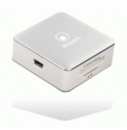  81.1801 CARD READER ESTERNO USB2.0 ATLANTIS P005-CR28 ALL-IN-ONE BLANCO