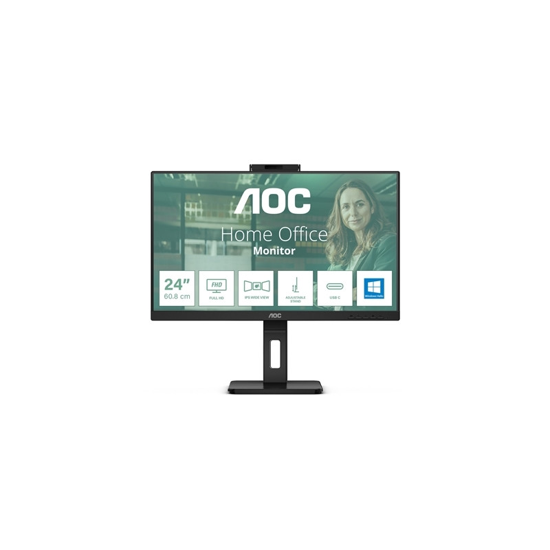 AOC 24p3cw MONITOR AOC LCD IPS LED 23.8" WIDE FRAMELESS 24P3CW 4MS MM