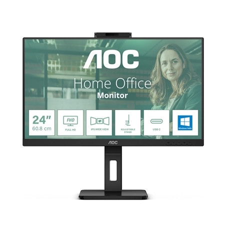 AOC 24p3cw MONITOR AOC LCD IPS LED 23.8" WIDE FRAMELESS 24P3CW 4MS MM