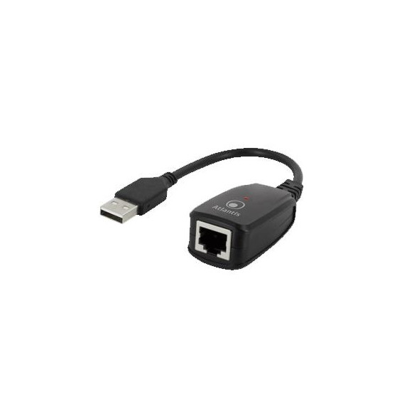  A02-UTL20 ADATTATORE DA USB2.0 A PORTA LAN FAST ETHERNET 10/100MBIT 