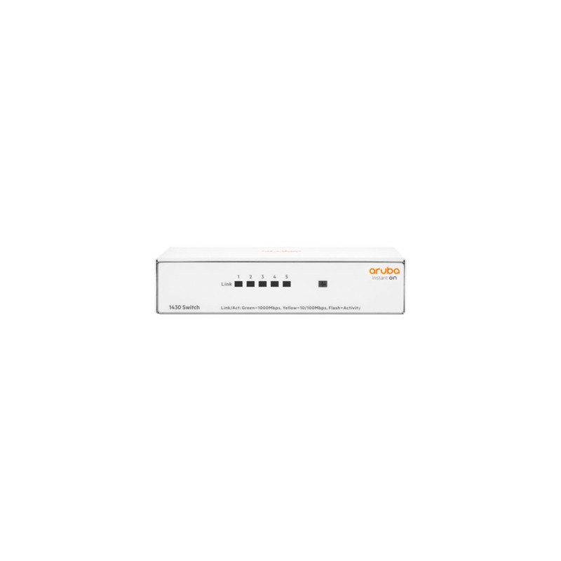  r8r44a SWITCH ARUBA ISTANT ON R8R44A 1430 UNMANAGED 5 PORTE 10