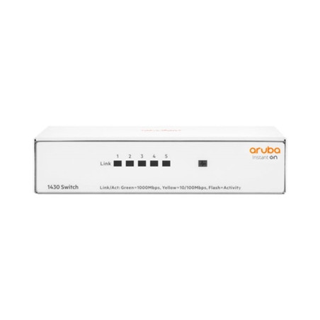  r8r44a SWITCH ARUBA ISTANT ON R8R44A 1430 UNMANAGED 5 PORTE 10X100X10