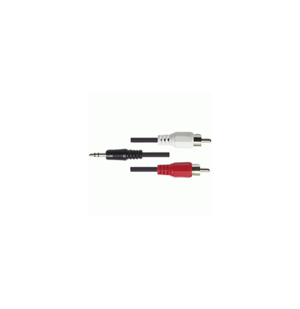  P019-AV303-12N-3 KABEL AUDIO STEREO ATLANTIS P019-AV303-12N-3 CONN.3.